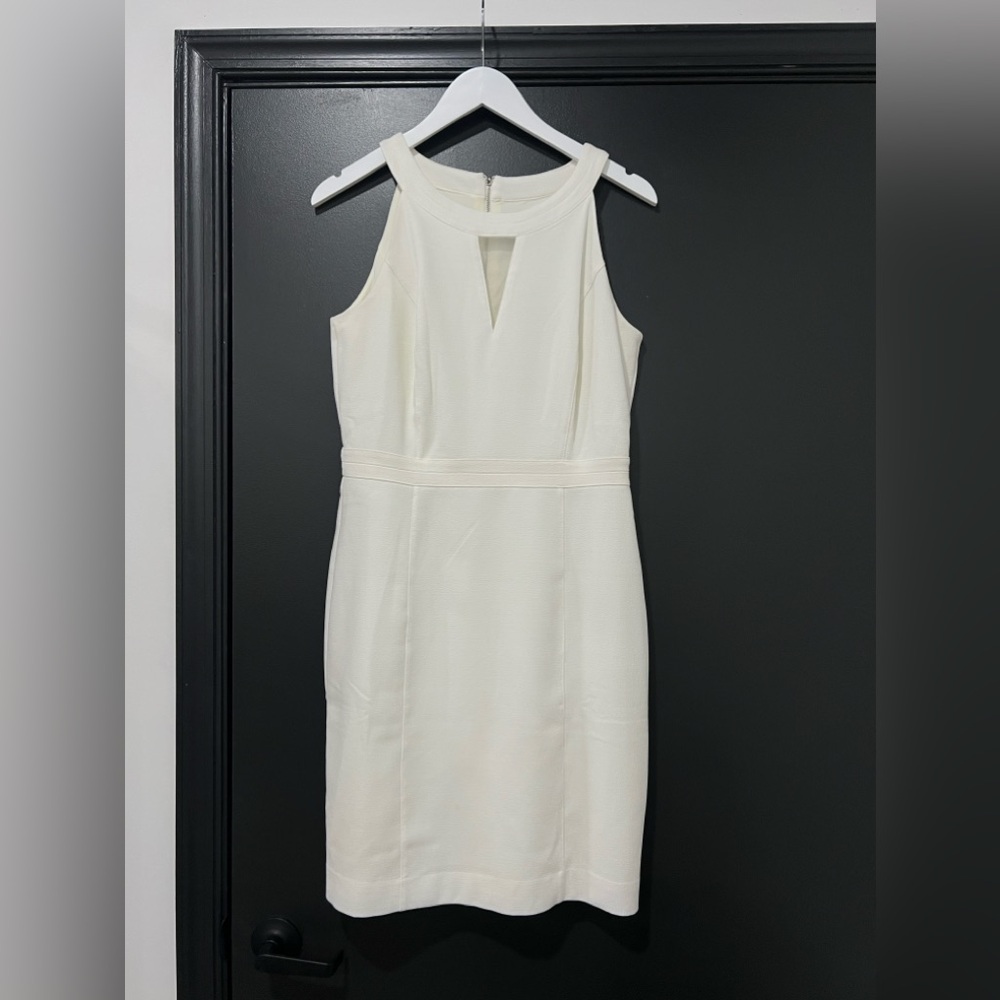 White House Black Market white dress